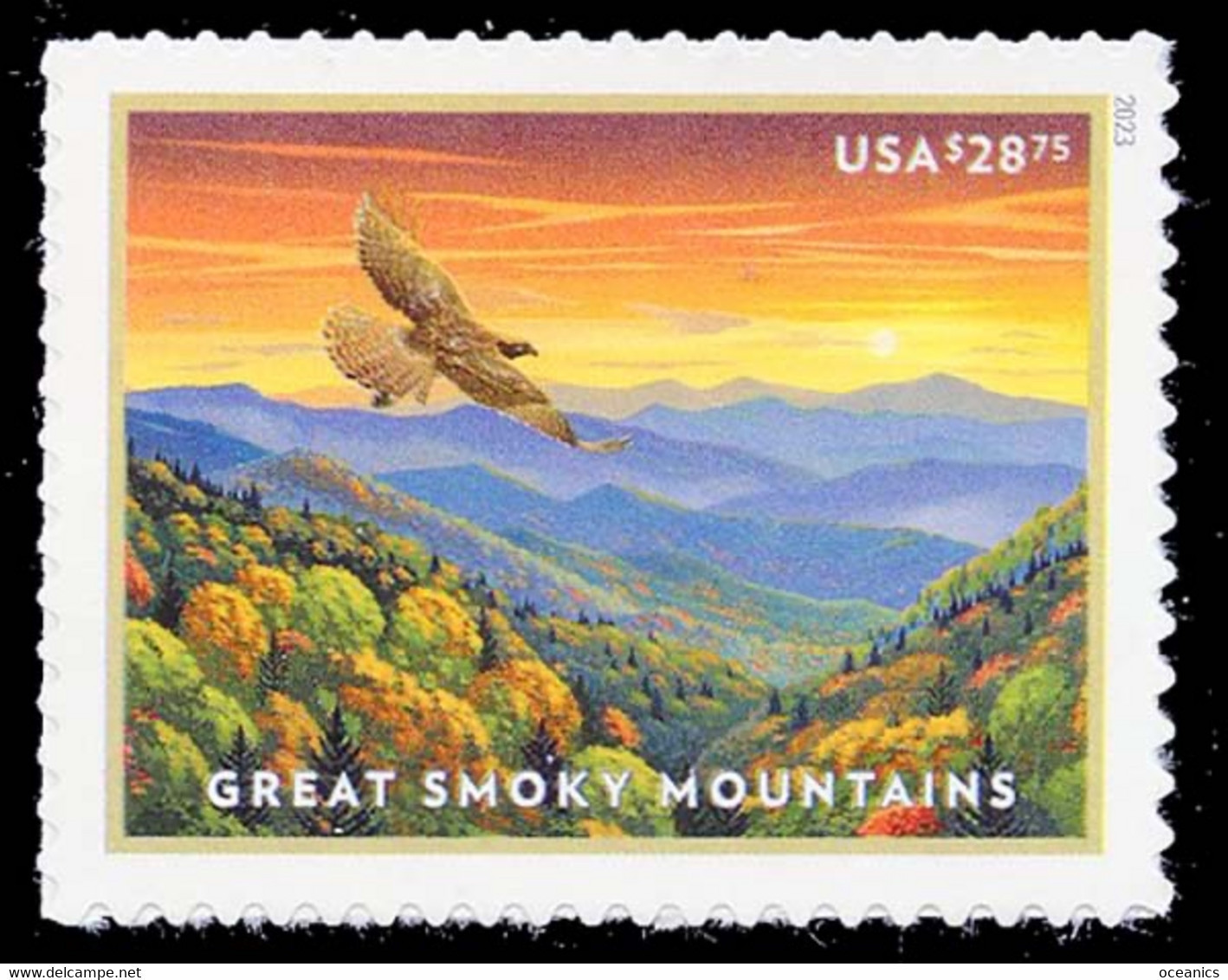 Etats-Unis / United States (Scott No.5752 - Great Smoky Mountain 28.75 Stamp Priority) [**] - Unused Stamps