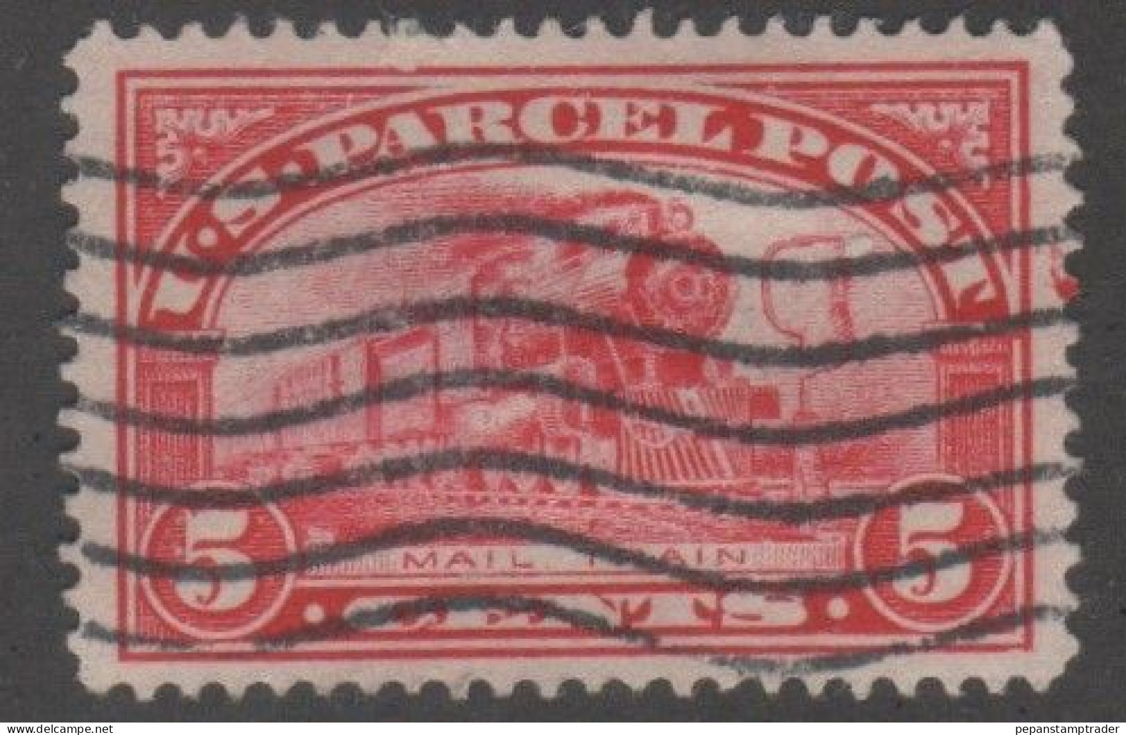 USA - #Q5 - Used - Parcel Post - Reisgoedzegels