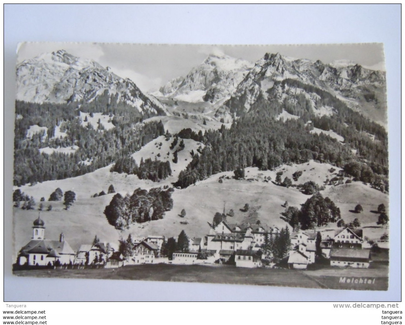 Cpsm Suisse Melchtal Circulée 1949 Edit Engelberger - Kerns