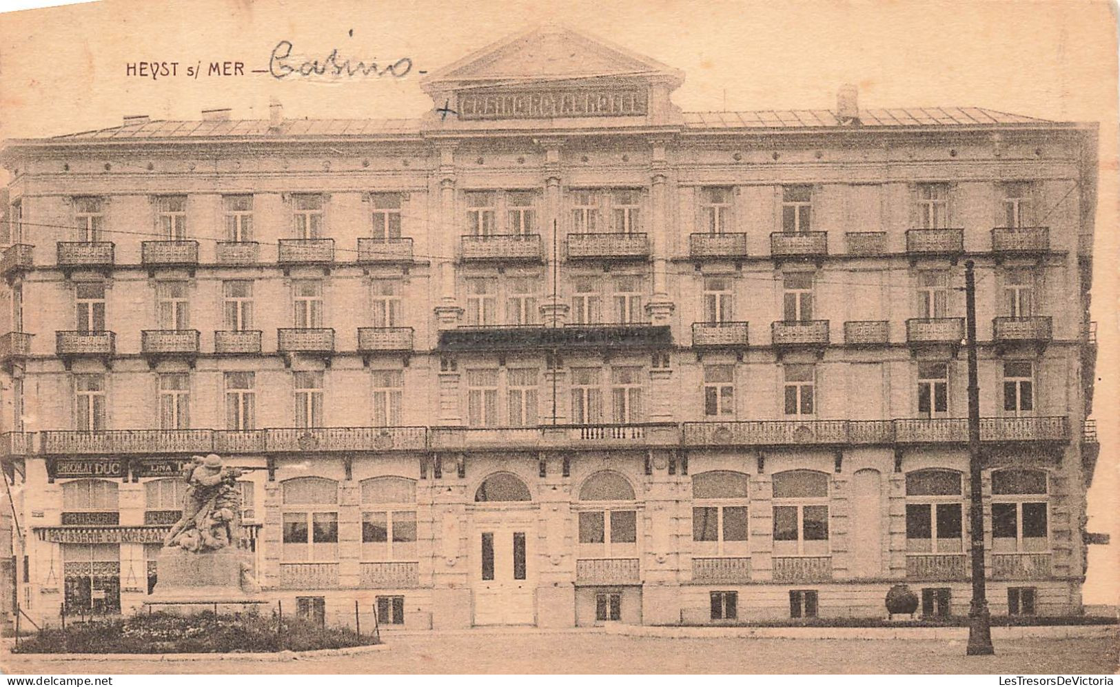 BELGIQUE - Heist - Façade Du Casino - Carte Postale Ancienne - Heist