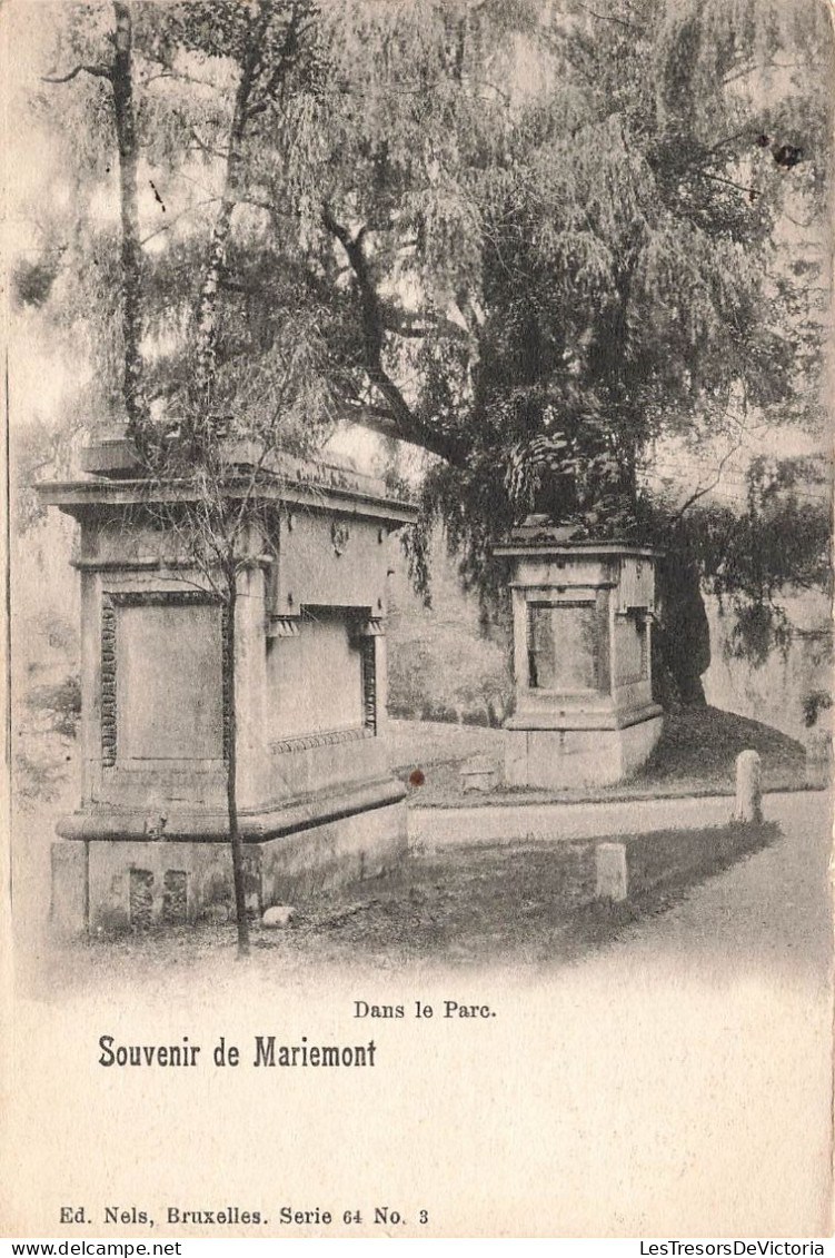 BELGIQUE - Morlanwelz - Souvenir De Mariemont - Vue Dans Le Parc - Carte Postale Ancienne - Morlanwelz