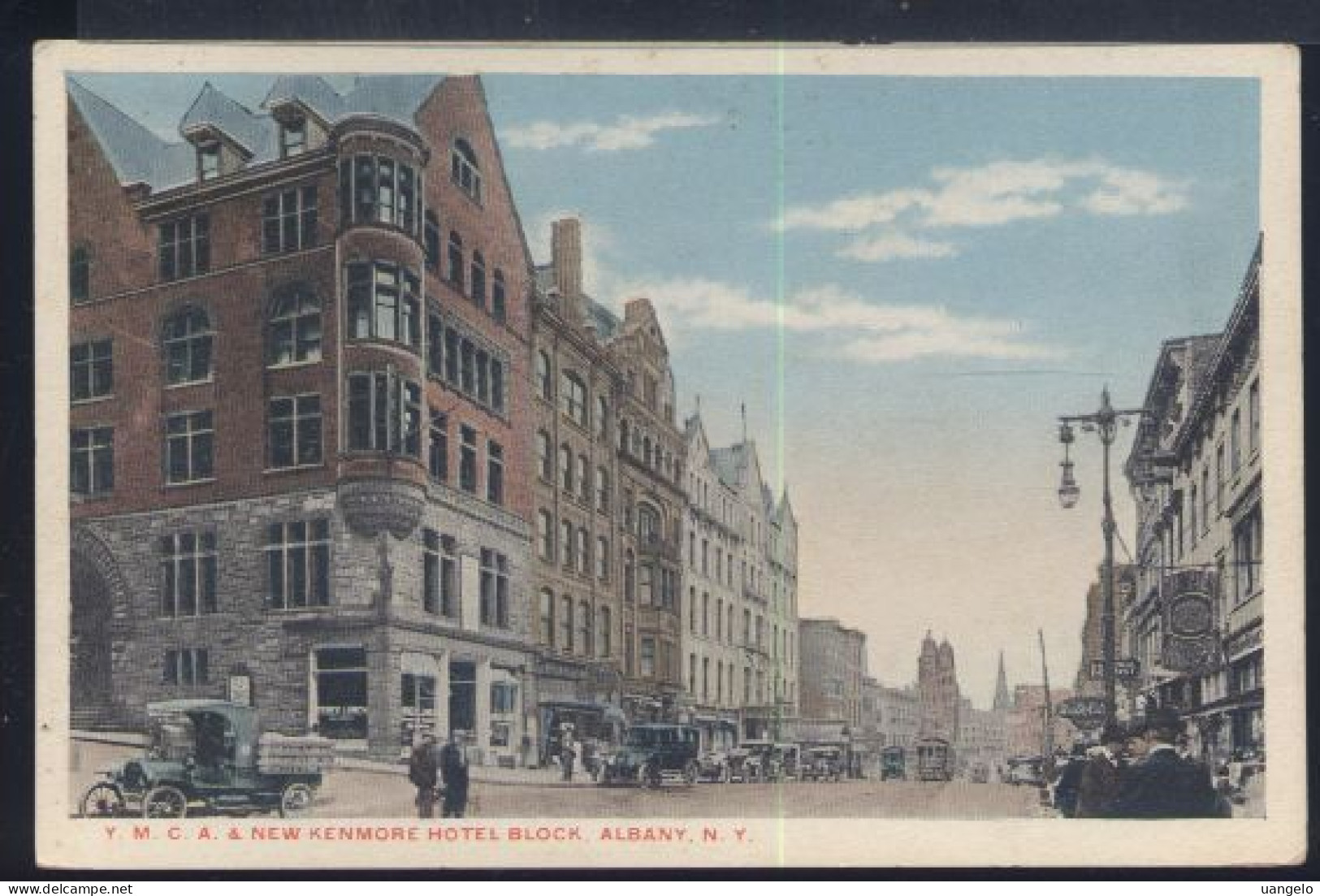 %337 Y.M.C.A. & NEW KENMORE HOTEL BLOCK , ALBANY, N.Y. - Albany