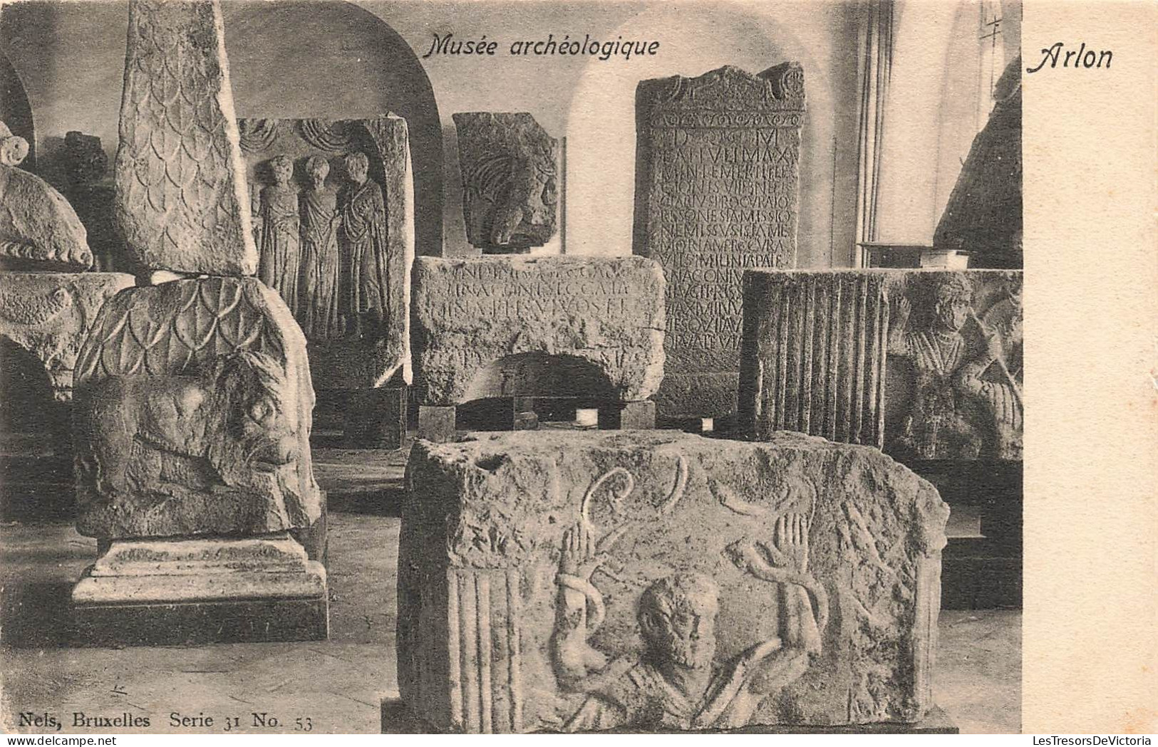 BELGIQUE - Arlon - Musée Archéologique - Carte Postale Ancienne - Arlon