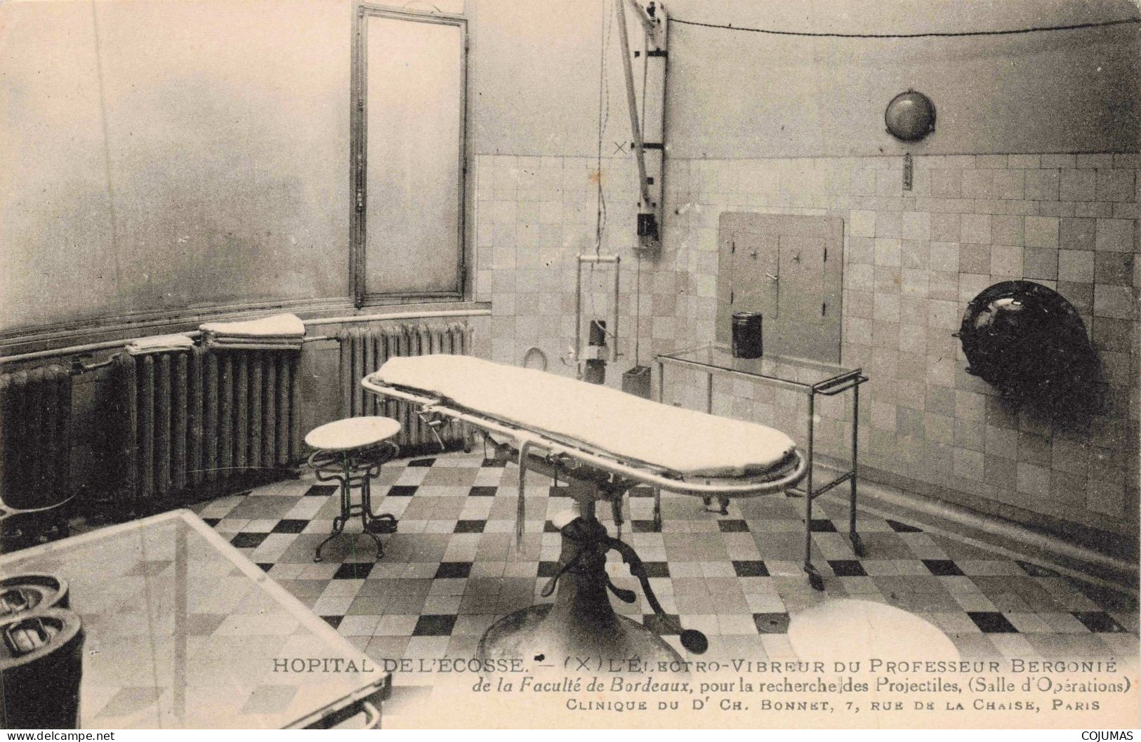 SANTE _S24631_ Hôpital De L'Ecosse - L'Electro Vibreur Du Professeur Bergonie De La Faculté De Bordeaux - Santé