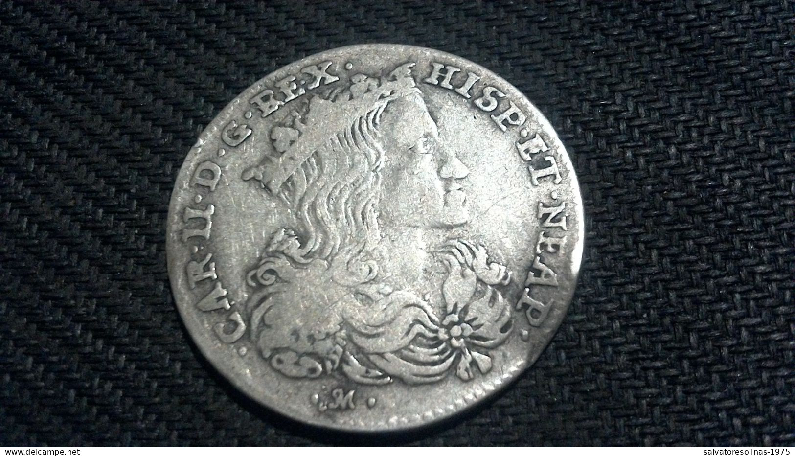 MONETA Argento ,Regno Di Napoli. Carlo II Di Spagna 1649 Argento - Autres & Non Classés