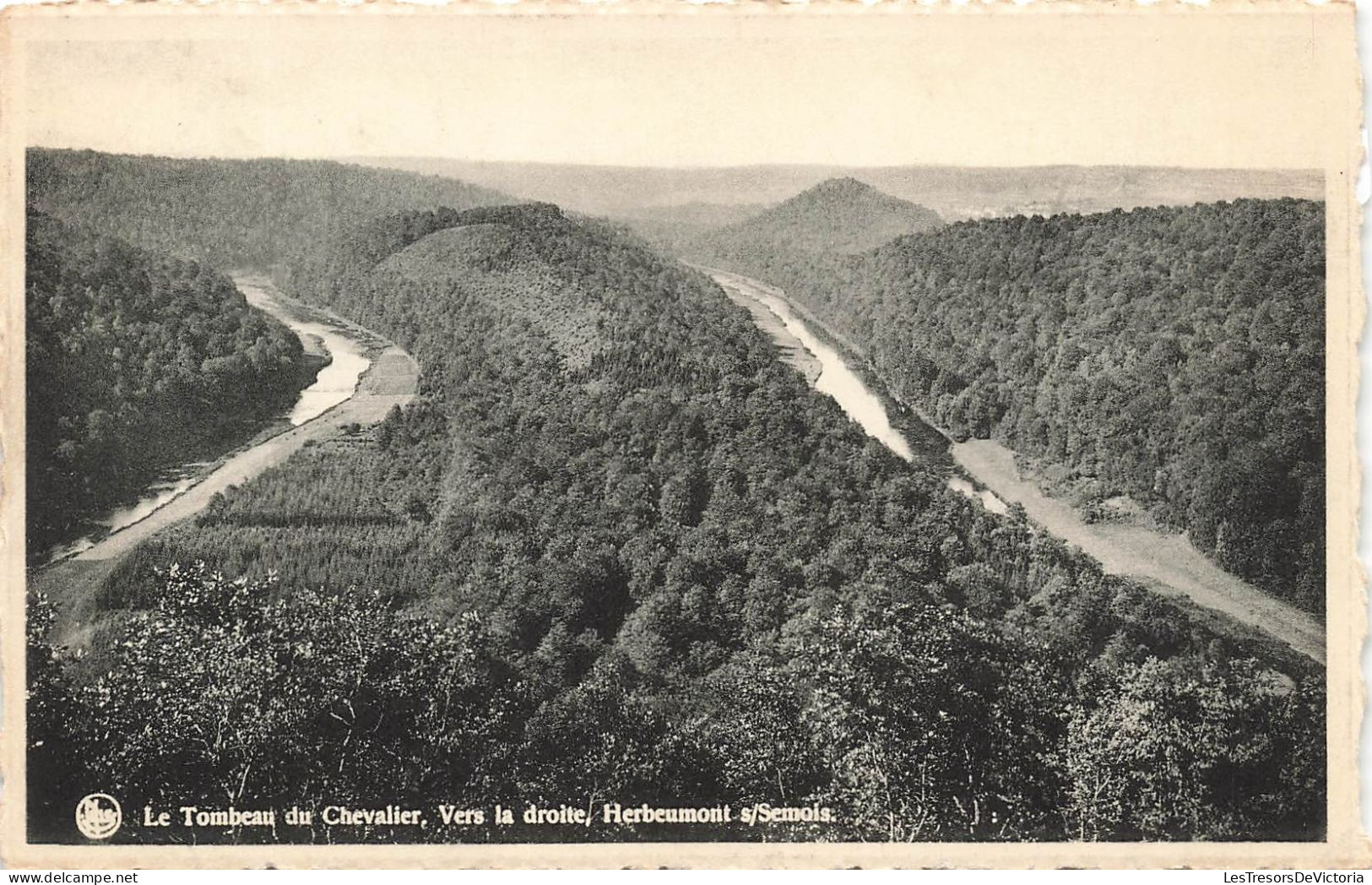 BELGIQUE - Herbeumont - Le Tombeau Du Chevalier Vers La Droite - Carte Postale Ancienne - Herbeumont