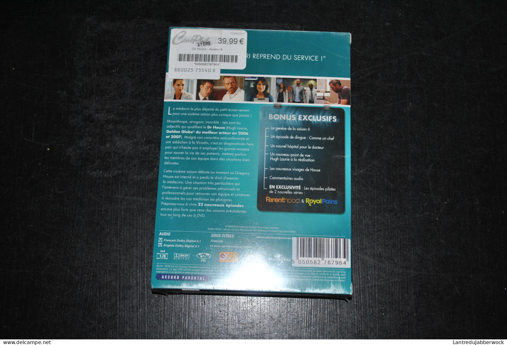 Intégrale DVD Dr. HOUSE Saison 6 NEUF SEALED Complet - TV-Reeksen En Programma's