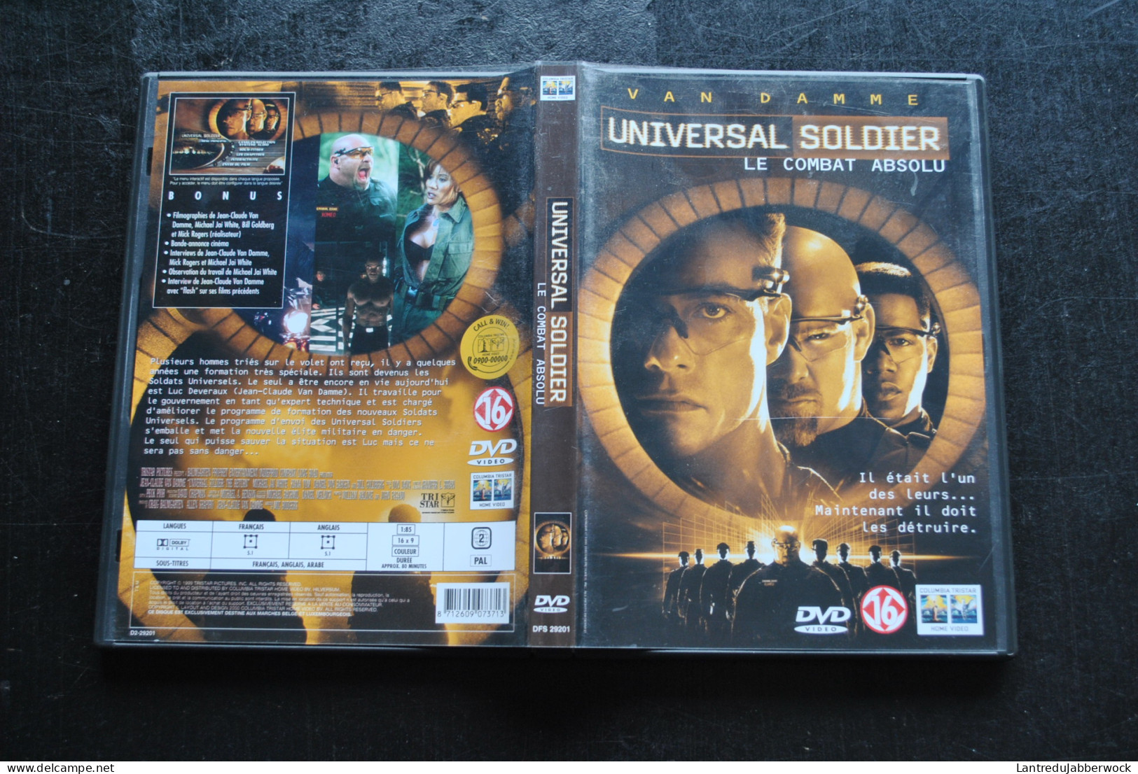 DVD Universal Soldier Le Combat Absolu VAN DAMME JCVD - Action, Adventure