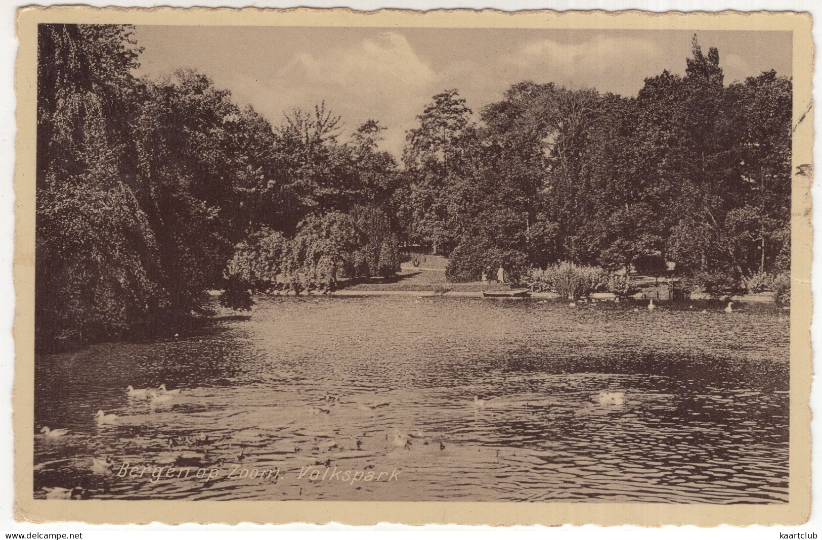 Bergen Op Zoom. Volkspark - (Noord-Brabant, Nederland/Holland) - 1934 - Bergen Op Zoom