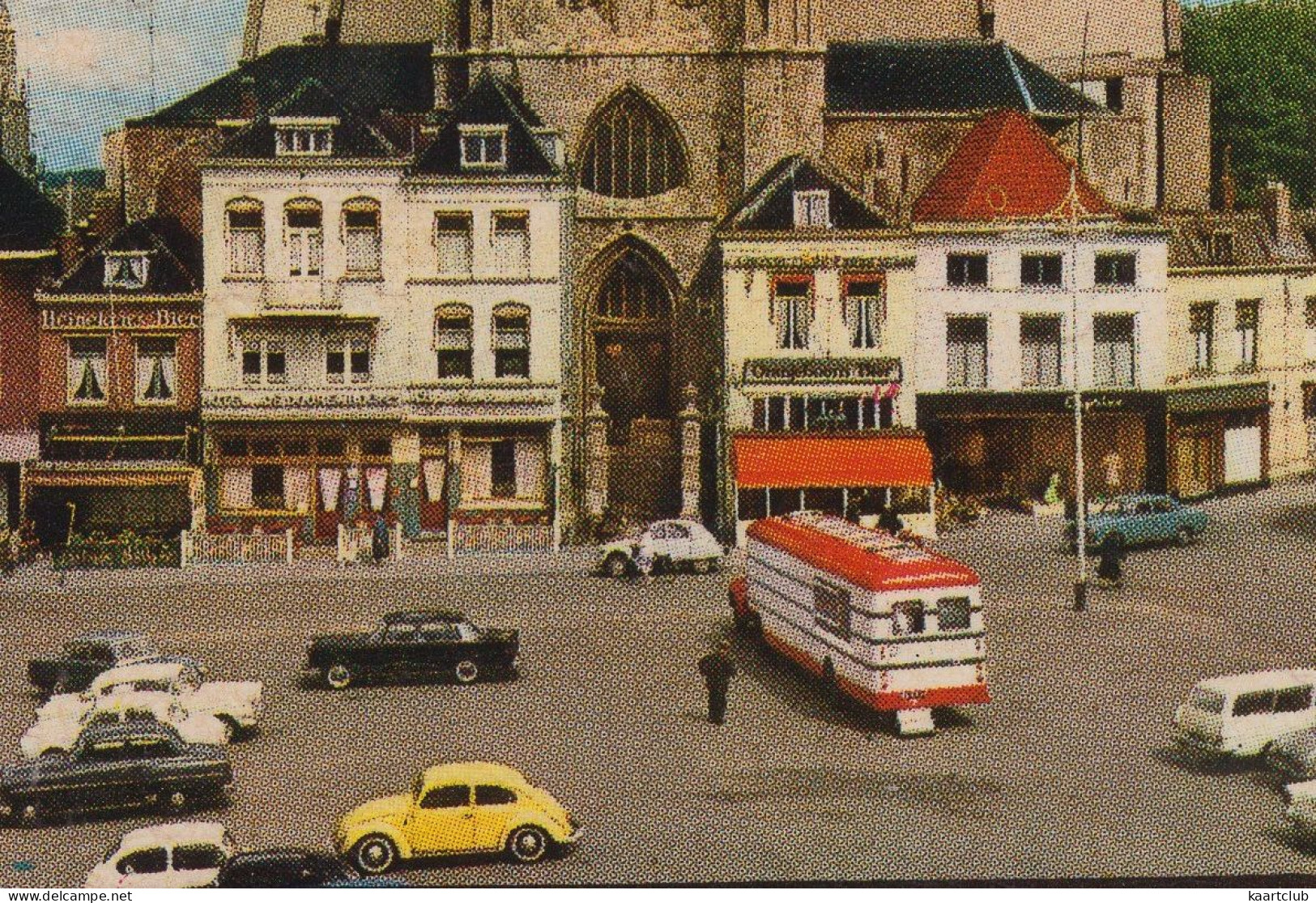 Groeten Uit Bergen Op Zoom - (Noord-Brabant, Nederland/Holland) - 1965 - VW 1200, OPEL OLYMPIA REKORD - Bergen Op Zoom