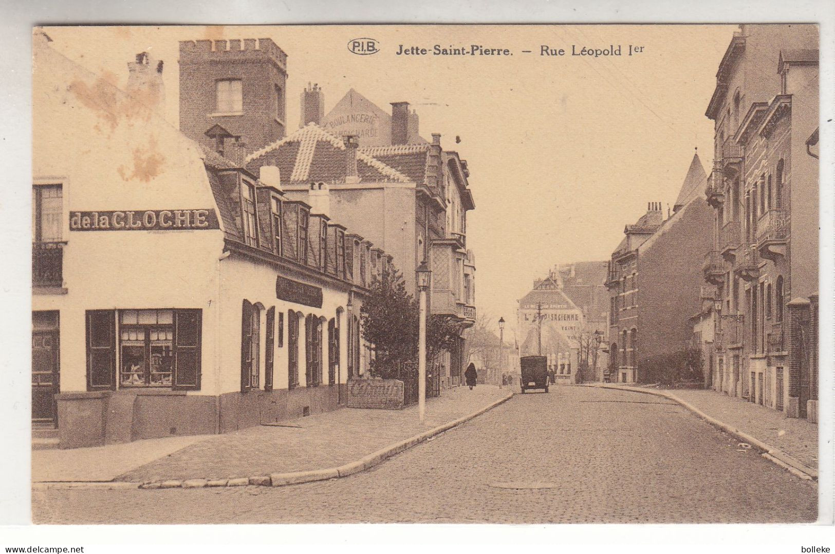 Belgique - Jette Saint Pierre - Carte Postale  De La Rue Léopold 1er - Voitures - - Jette