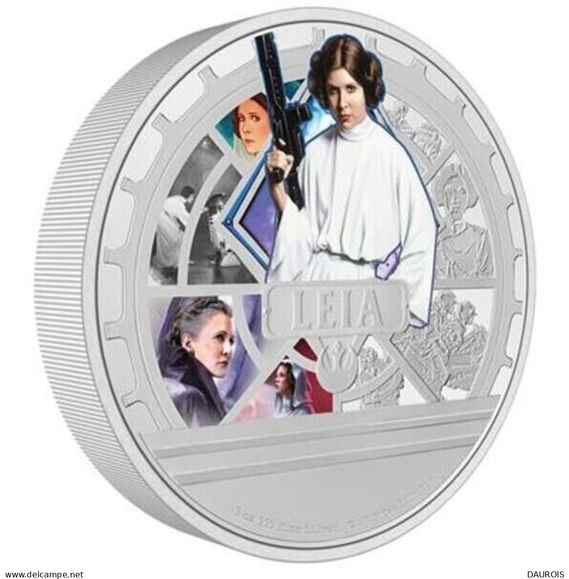 PRINCESS LEIA ORGANA¿ - 3 OZ STAR WARS¿ 10 $ | 3 Oz Silver | Proof - Otros – Oceanía