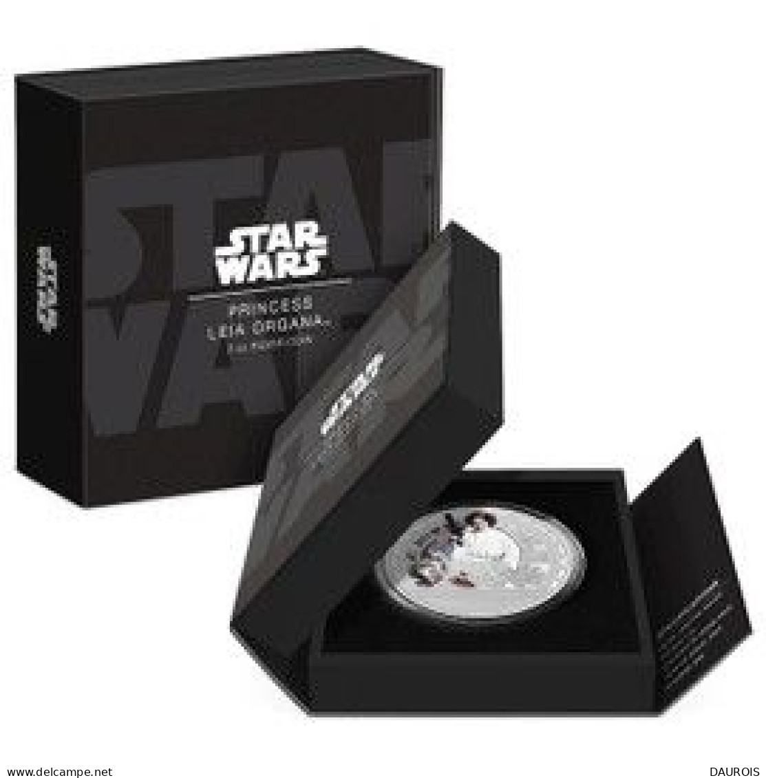 PRINCESS LEIA ORGANA¿ - 3 OZ STAR WARS¿ 10 $ | 3 Oz Silver | Proof - Otros – Oceanía