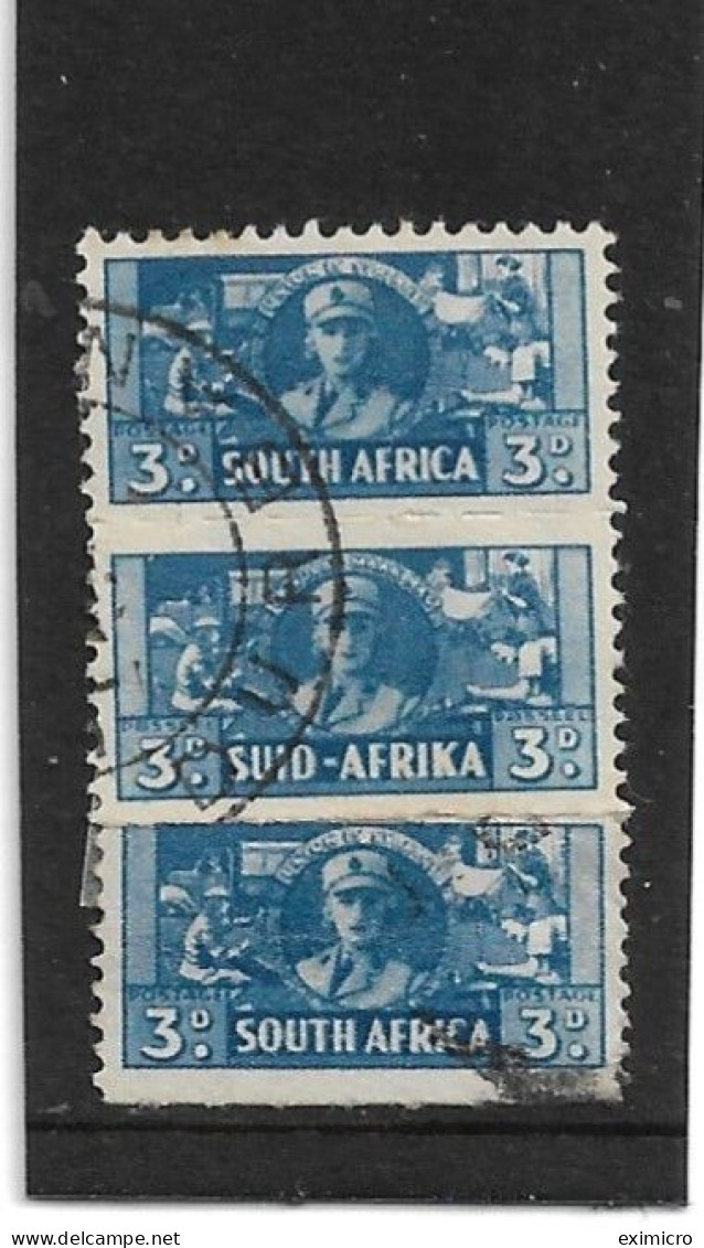 SOUTH AFRICA 1942 3d SG 101 FINE USED Cat £18 - Used Stamps