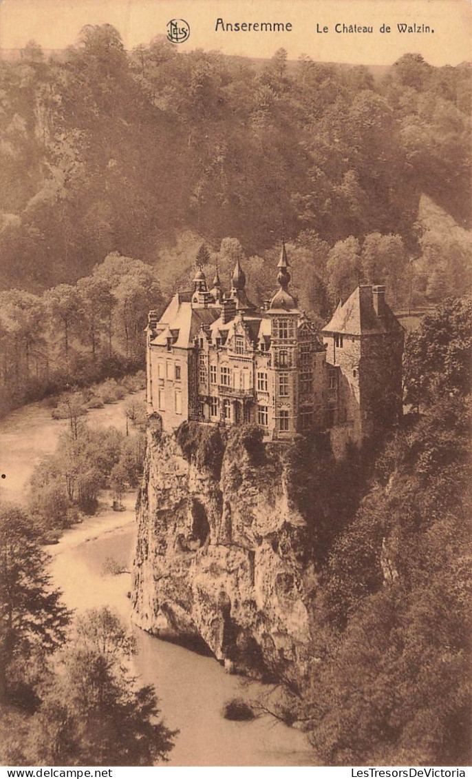 BELGIQUE - Dinant - Anseremme - Le Château De Walzin  - Carte Postale Ancienne - Dinant