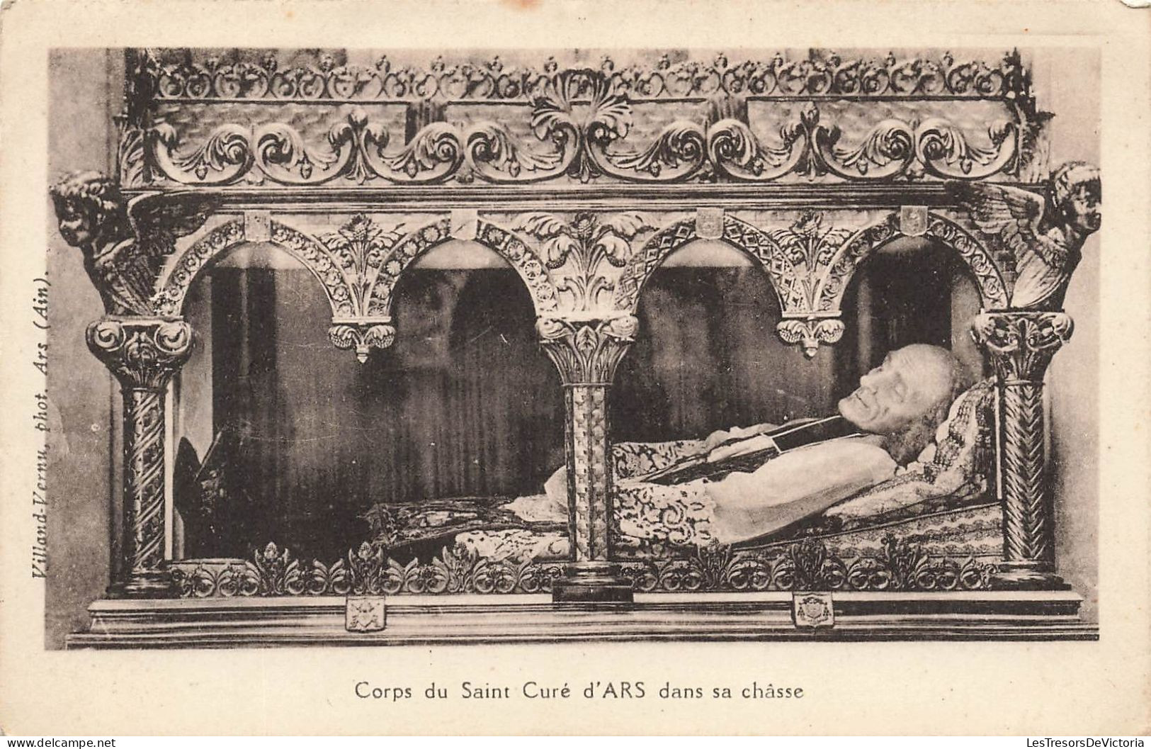 FRANCE - Corps Du Saint-Curé-d'Ars Dans Sa Châsse - Carte Postale Ancienne - Ars-sur-Formans