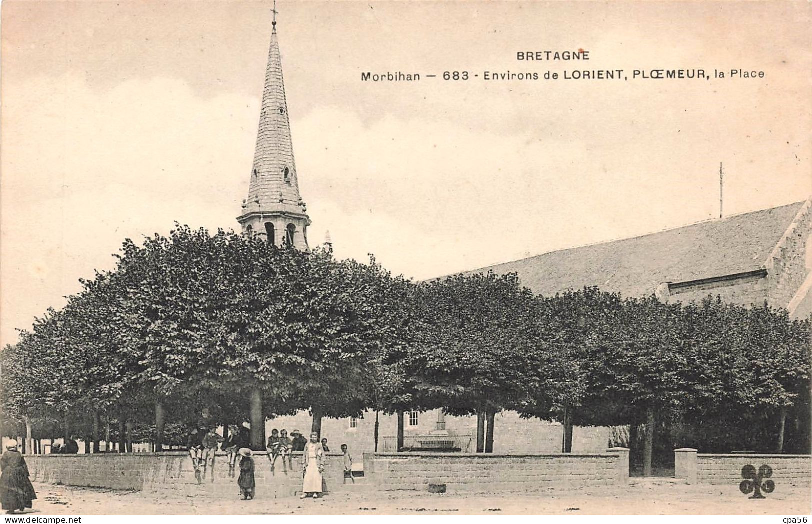 Bourg De PLOEMEUR - La Place - 683 MTIL éd. M.T.I.L. - Plömeur