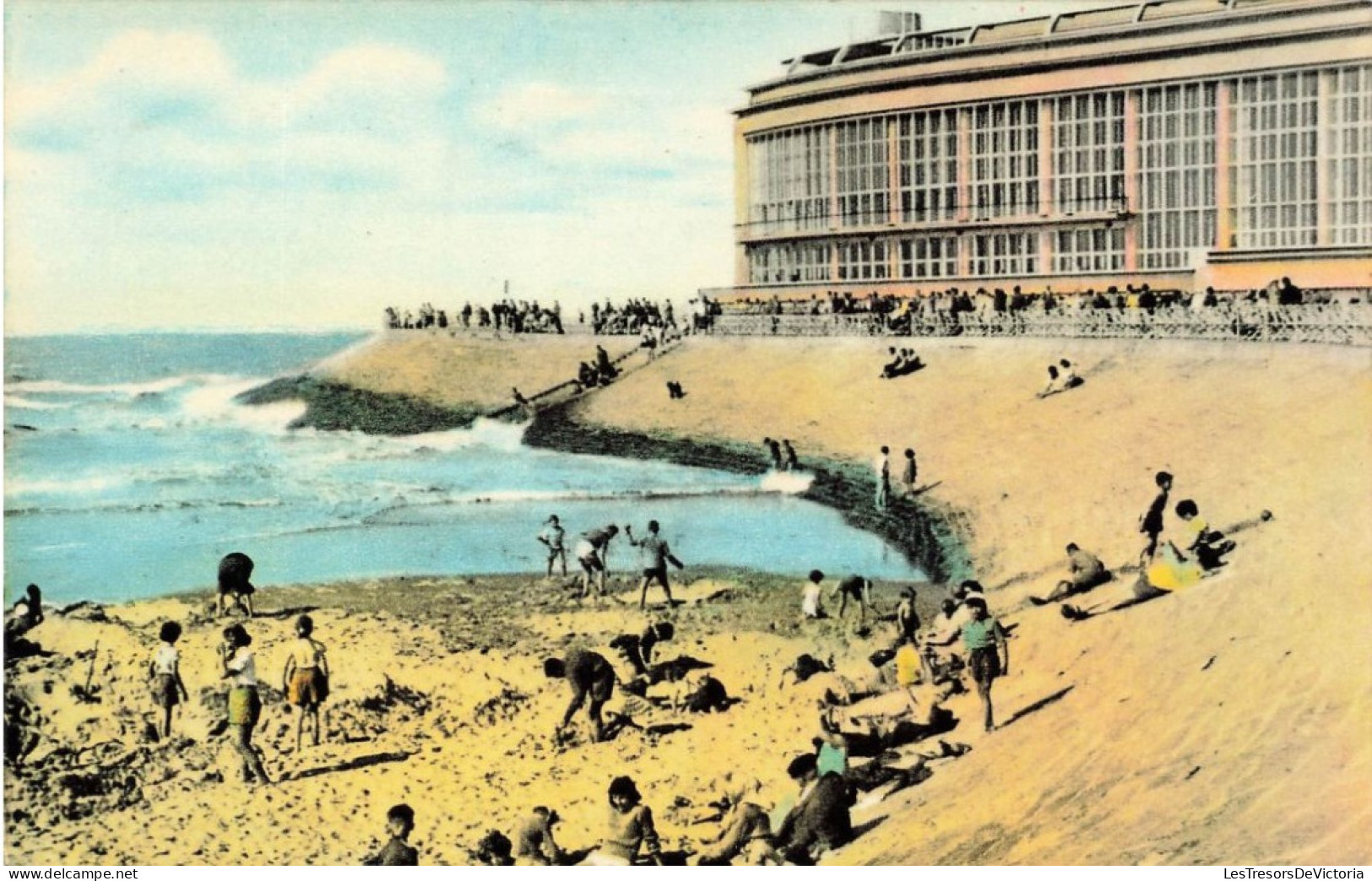 BELGIQUE - Ostende - Vue Sur Le Casino - Animé - Carte Postale Ancienne - Oostende