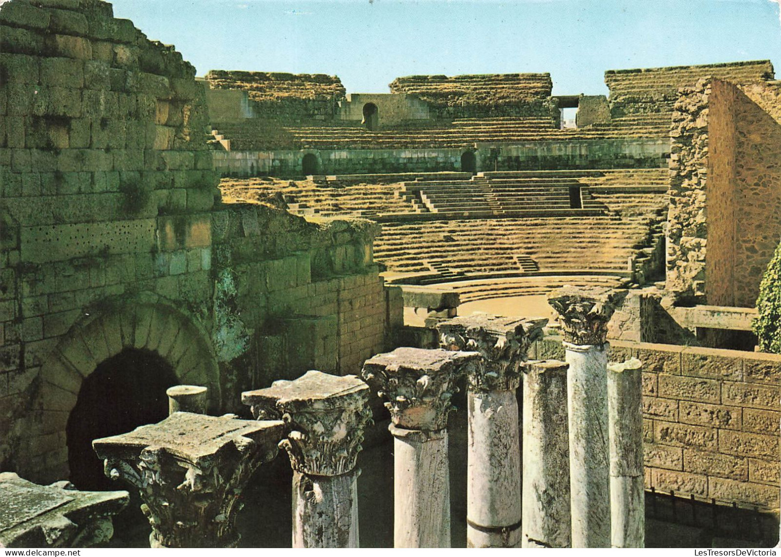 MEXIQUE - Mérida - Amphithéâtre Romain - Détail - Carte Postale - Mexique