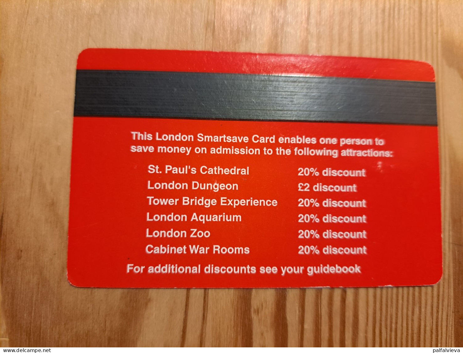 Smartsave Card United Kingdom - London - [ 8] Ediciones De Empresas