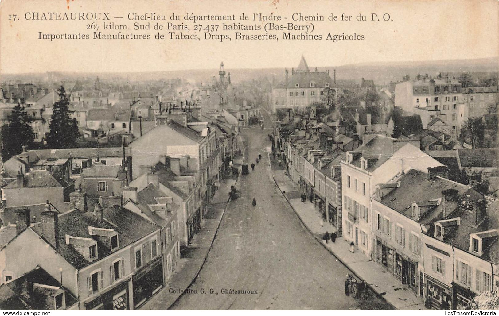 FRANCE - Chateauroux - Chef Lieu Du Département De L'Indre - Carte Postale Ancienne - Chateauroux