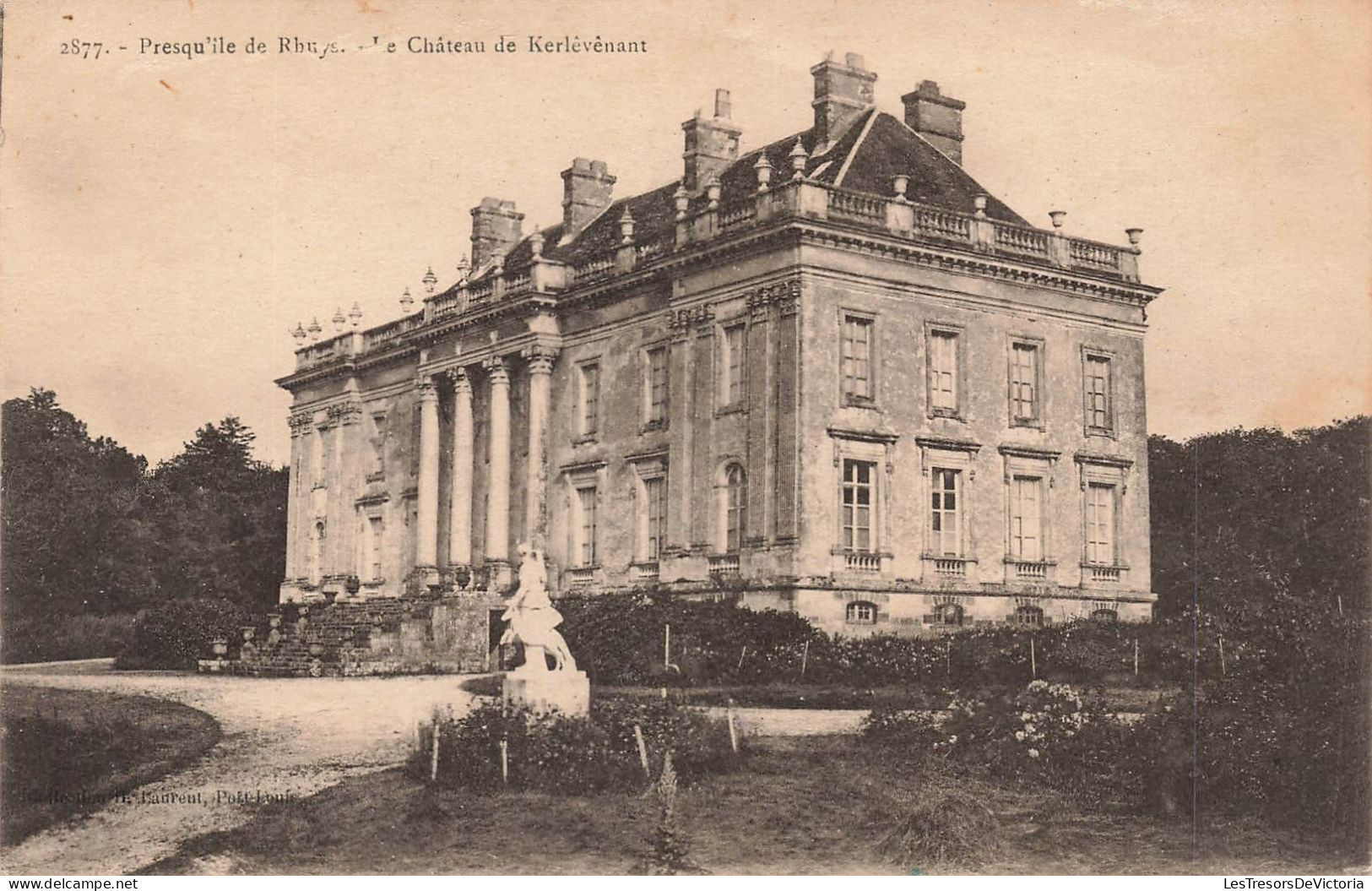 FRANCE - Sarzeau - Presqu'ile De Rhuys - Le Château De Kerlévênant - Carte Postale Ancienne - Sarzeau