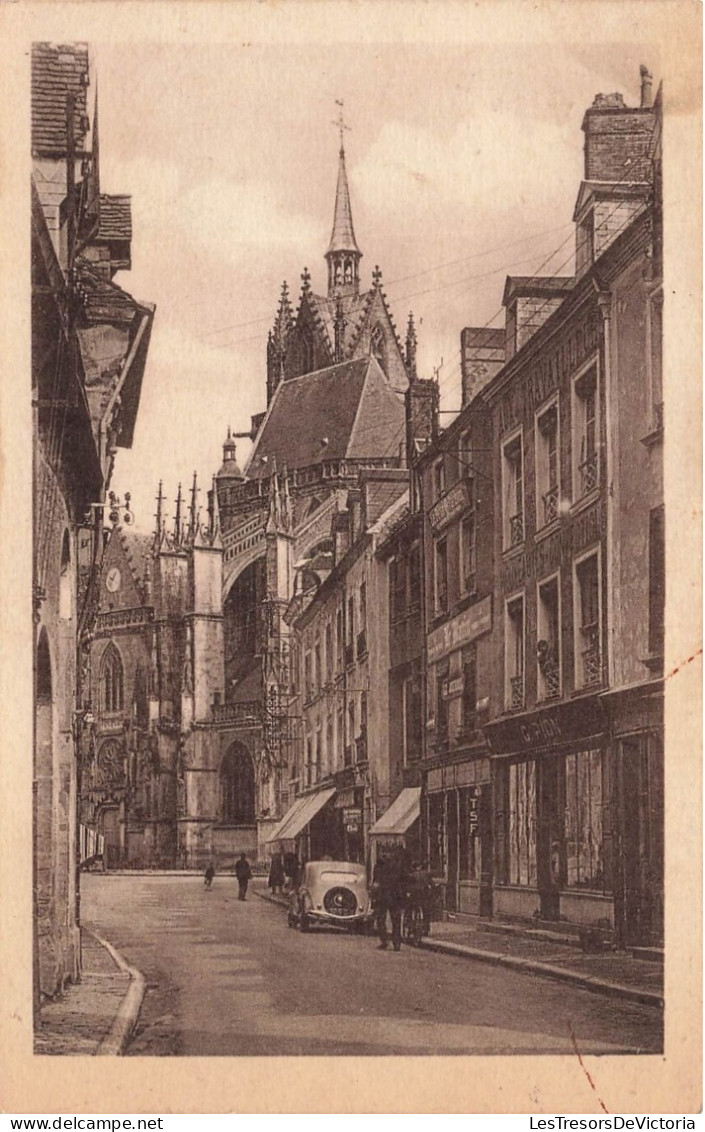 FRANCE - La Ferté Bernard - Vue Vers L'Eglise Notre Dame Des Marais - Carte Postale Ancienne - La Ferte Bernard