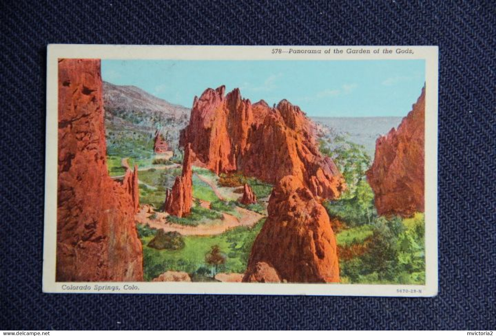 ETATS UNIS - COLORADO : Garden Of The Gods - Otros & Sin Clasificación