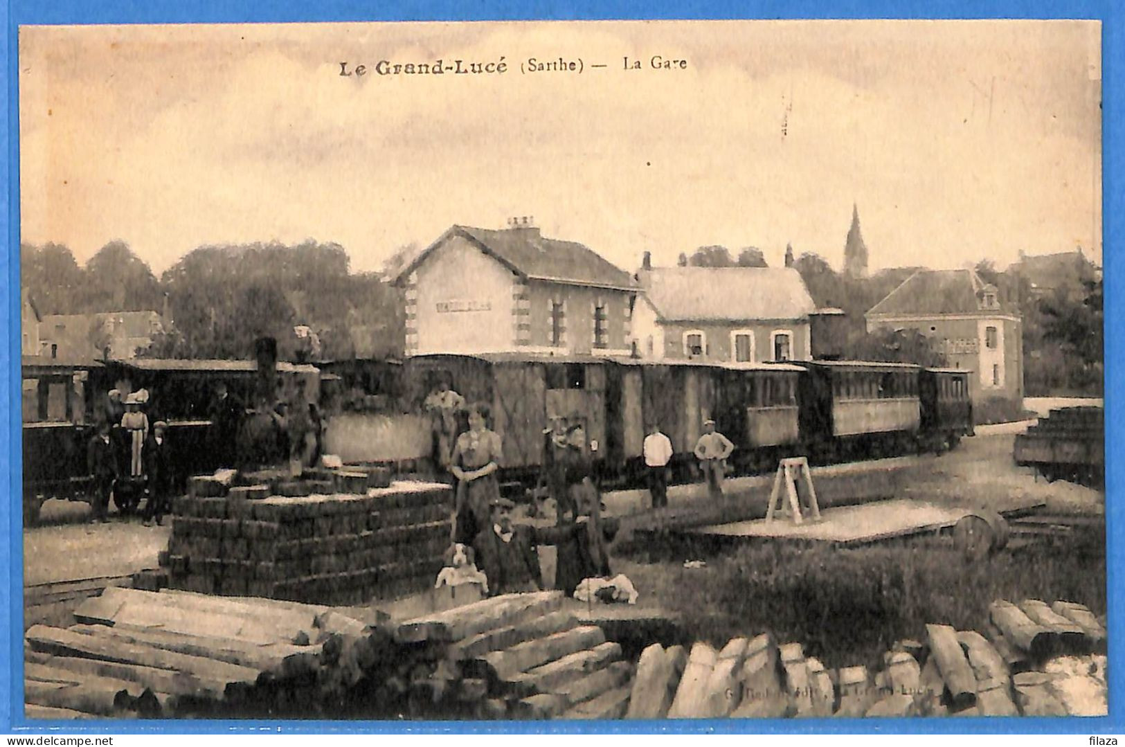 72 - Sarthe - Le Grand Luce - La Gare (N14316) - Le Grand Luce