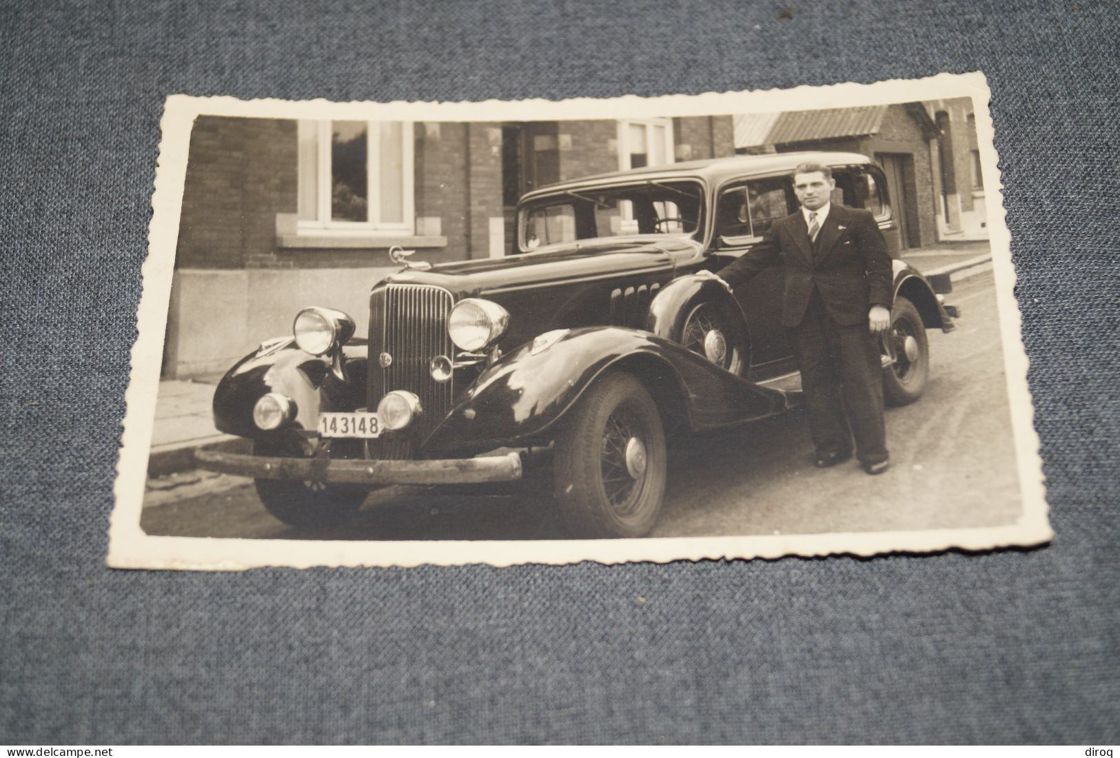 Voiture Ancètre à Identifier,très Belle Photo Ancienne Originale,vieille Voiture,13,5 Cm. Sur 8,5 Cm. - Automobiles