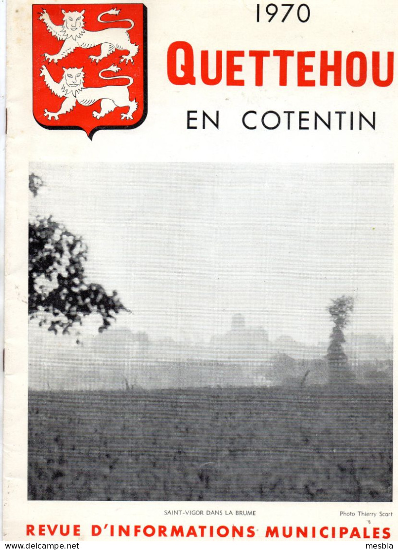 QUETTEHOU  EN  COTENTIN -    REVUE  D' INFORMATIONS  MUNICIPALES  -  1970 - Normandië