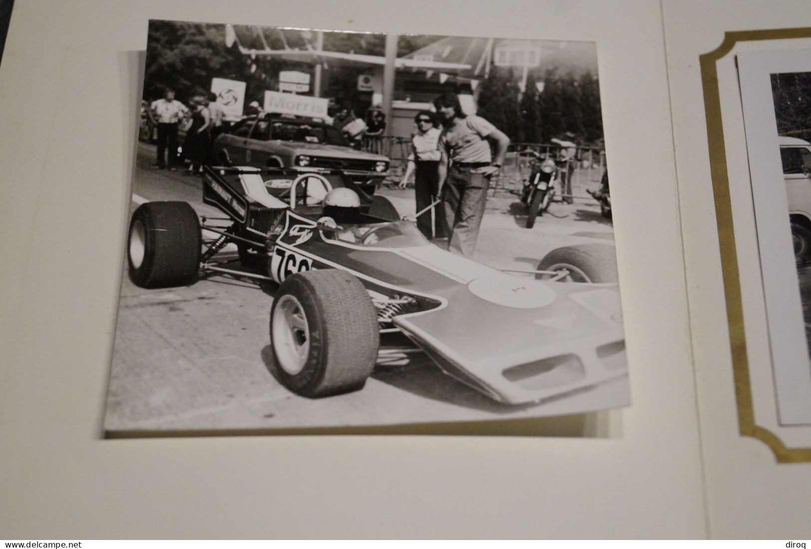 Rallye Courses De Cotes De Bommerée 1973,lot De 2 Photos Originales,22 Cm. Sur 13,5 Cm. - Automobiles