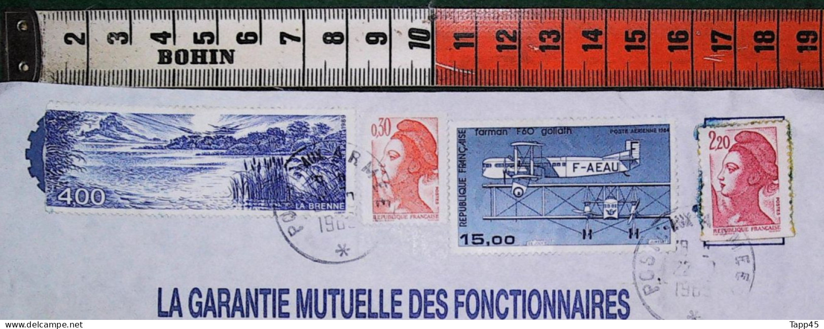 Timbres >sur Support Postal >pour Cette Série (Réf:Tv 6 /10) Exceptionnellement  Frais+port 1€00 (pour 2/3 Env Maxi 1€50 - Ohne Zuordnung