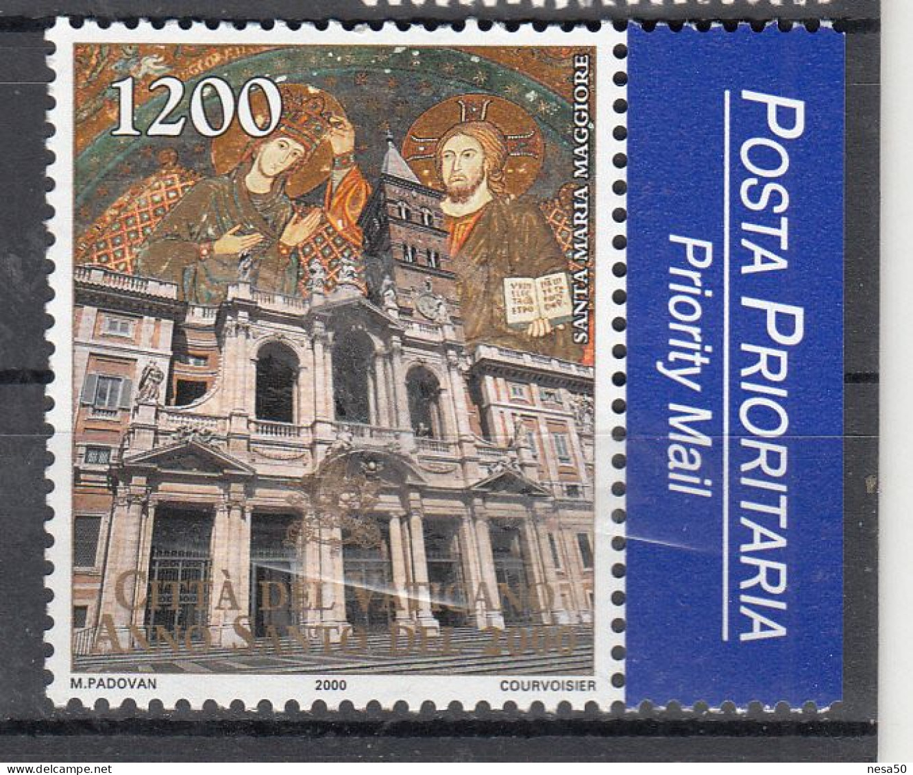Vitacaan 2000 Mi Nr 1325, Kerk Santa Maria Maggiore - Used Stamps
