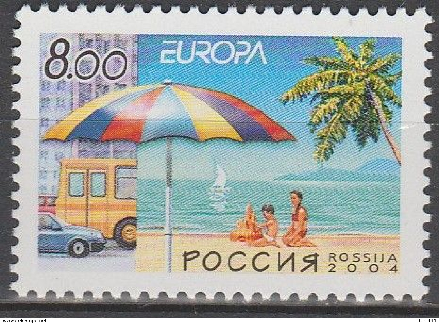 Russie Europa  2004 N° 6802 ** Vacances - 2004