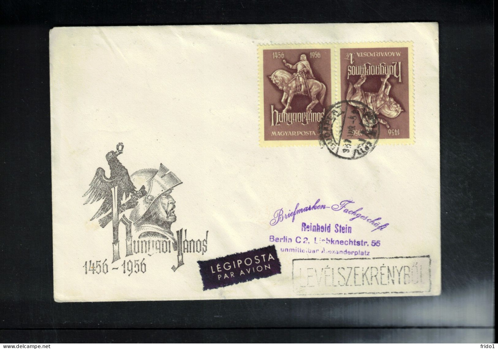 Hungary 1956 Interesting Letter To Germany - Covers & Documents