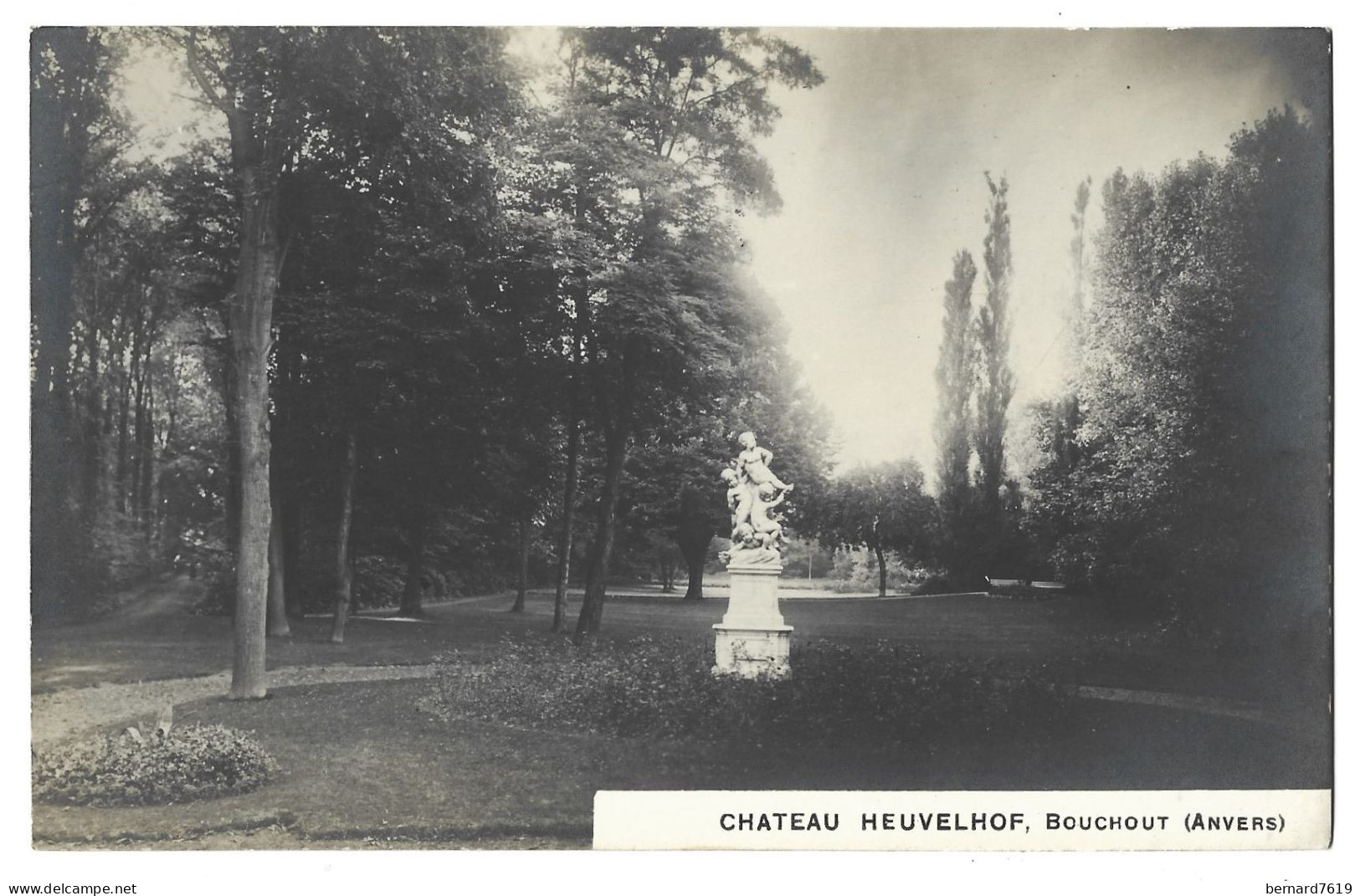 Belgique -   Bouchout  Pres  Boechout   - Chateau  Heuvelhof - Carte Photo - Boechout