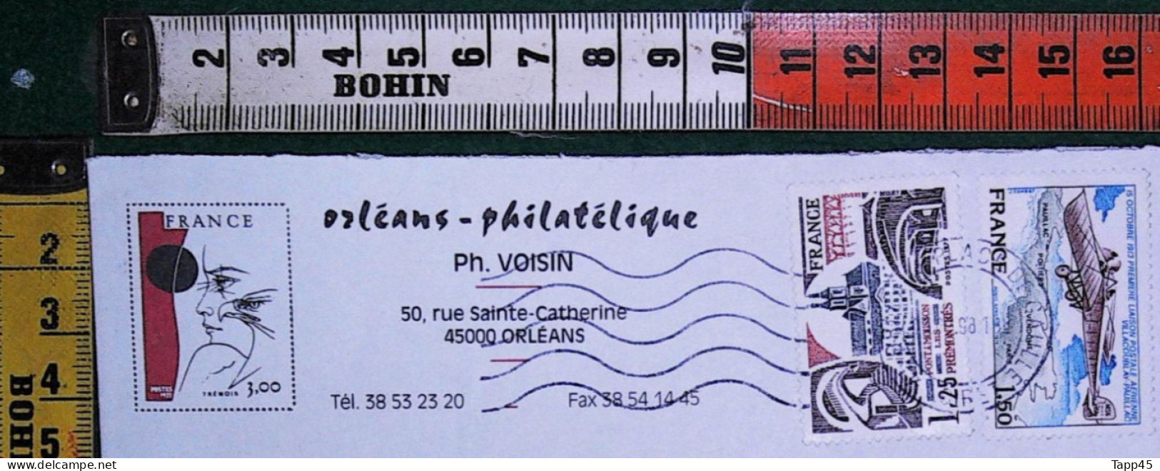 Timbres >sur Support Postal >pour Cette Série (Réf:Tv 6 /10) Exceptionnellement  Frais+port 1€00 (pour 2/3 Env Maxi 1€50 - Zonder Classificatie