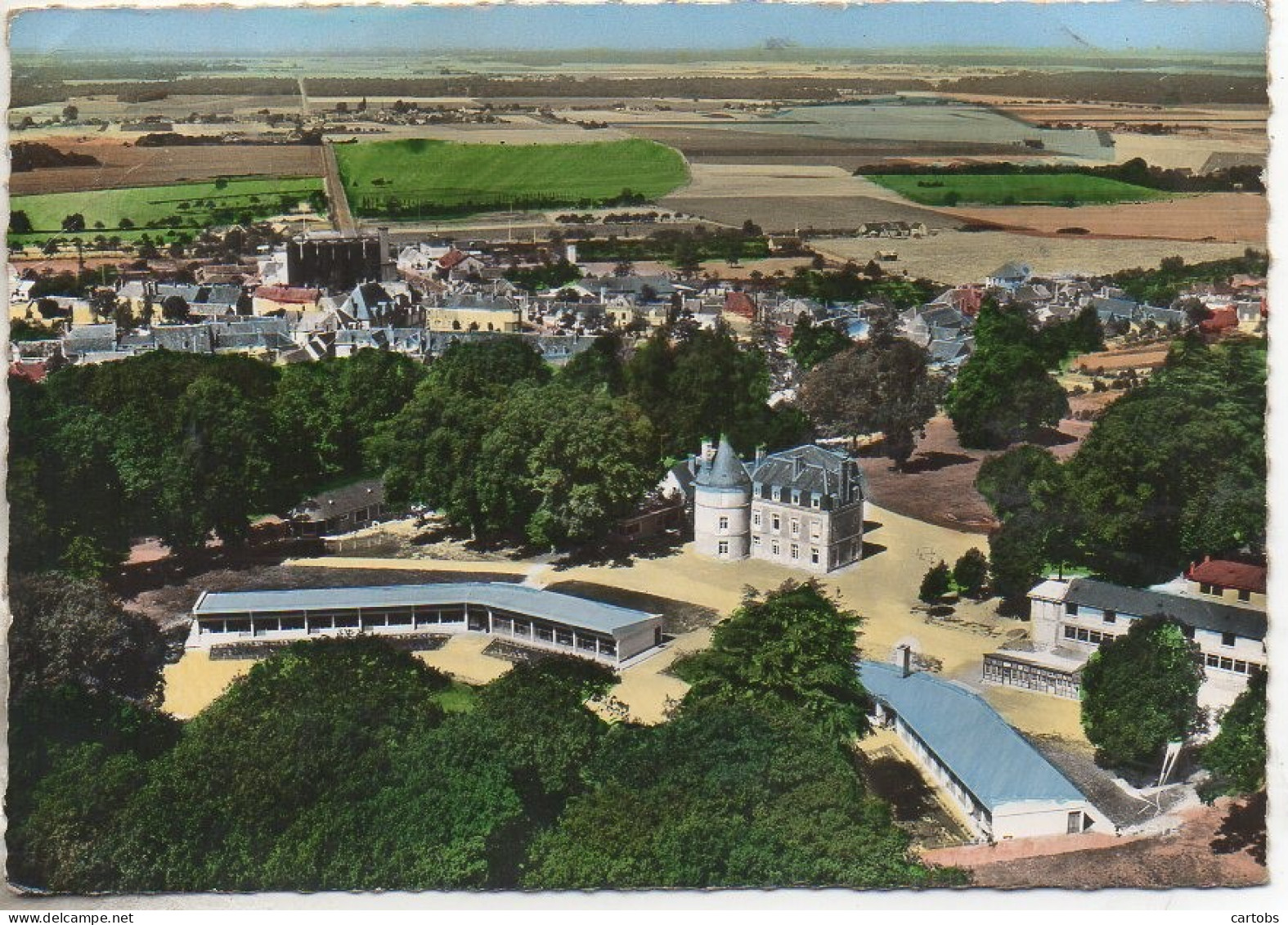 41 En Avion Au-Dessus De.......HERBAULT  Le Château - Herbault