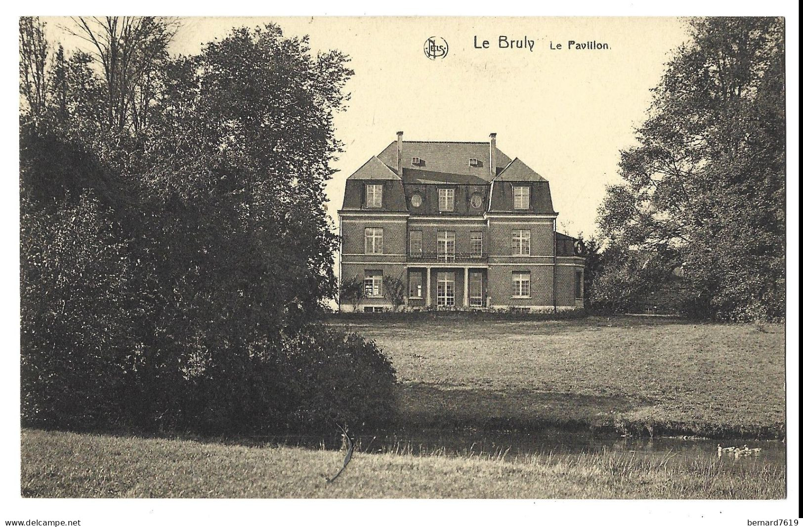 Belgique -   Le Bruly  - Le Pavillon - Ecris Par Propritaire  Baron  Houtar - Boussu