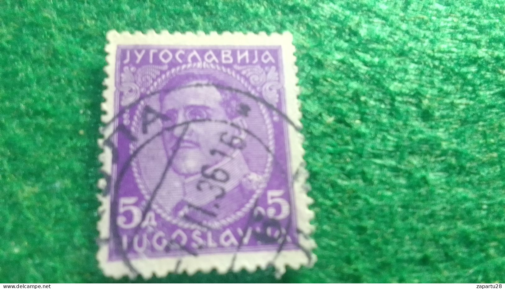 YOGUSLAVYA-    1919-1940  5 DİN - Used Stamps