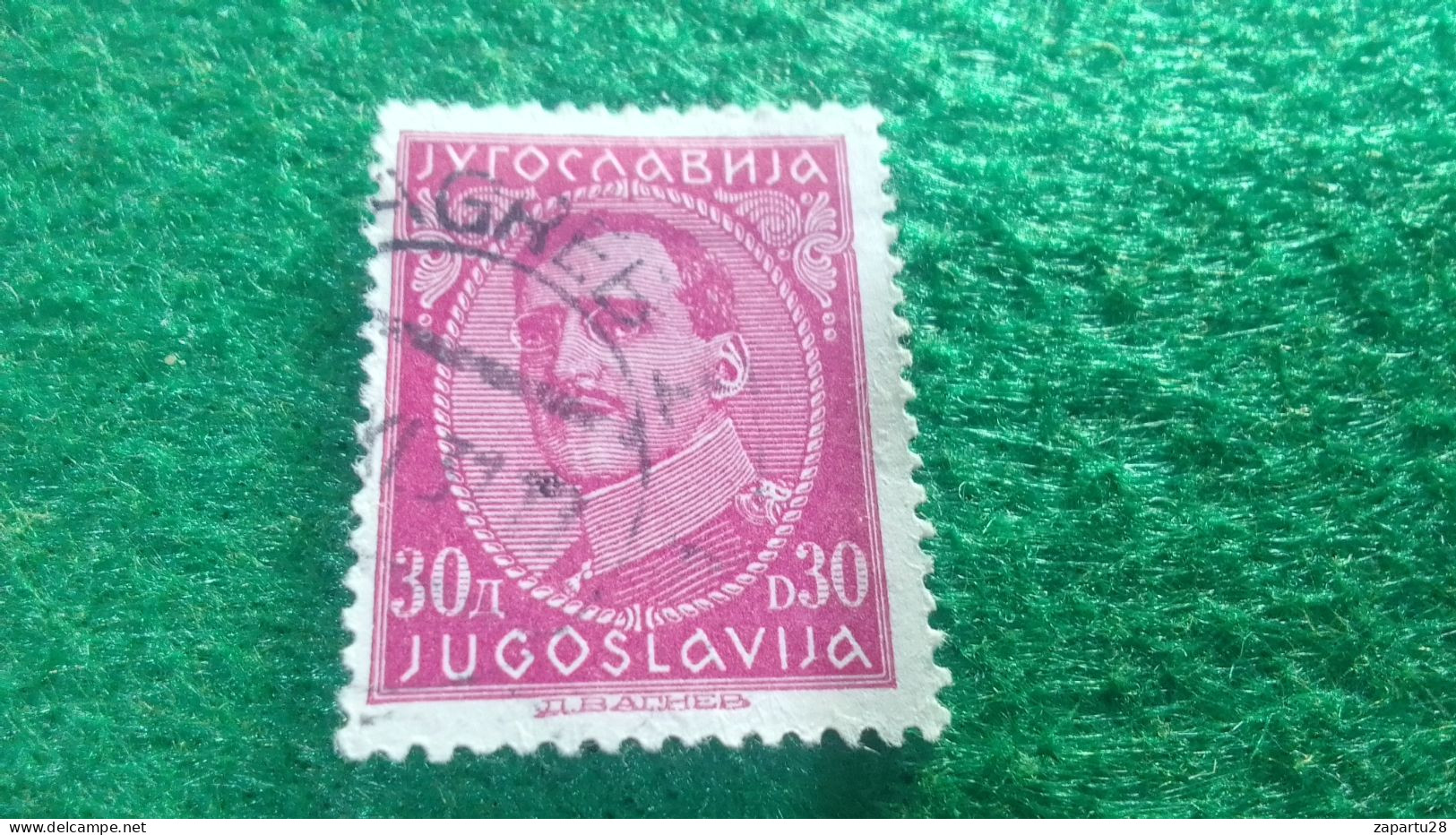 YOGUSLAVYA-    1919-1940  30 DİN - Used Stamps