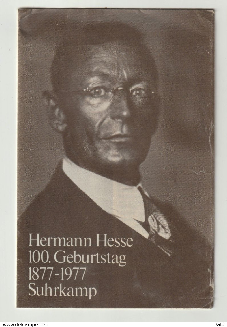 Hermann Hesse Jubiläumsausgabe Zum 100. Geburtstag. Die Romane Und Die Grossen Erzählungen, 4 Scans - Autres & Non Classés