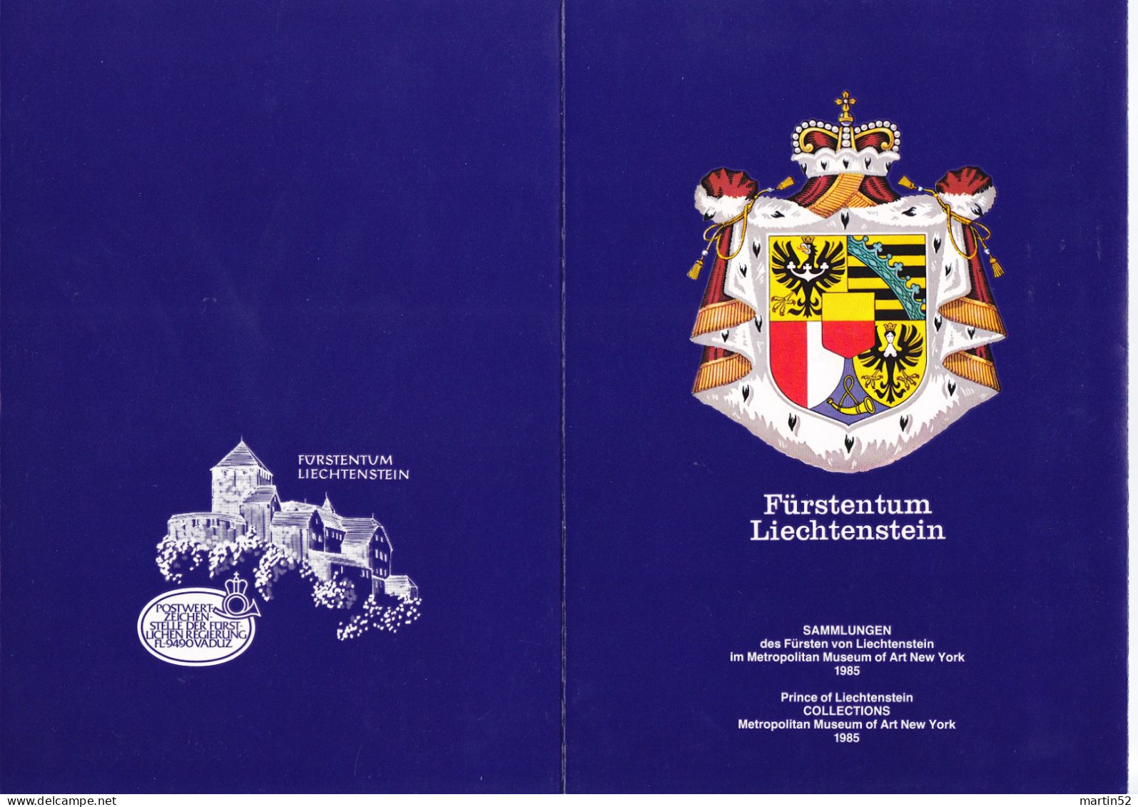 Liechtenstein 1985: Gemälde Von Massys, Rubens, Raffael Zu 821-823 Mi 881-883 Yv 822-824 FDC+MK-Set N° 57 (Zu CHF 11.00) - Covers & Documents