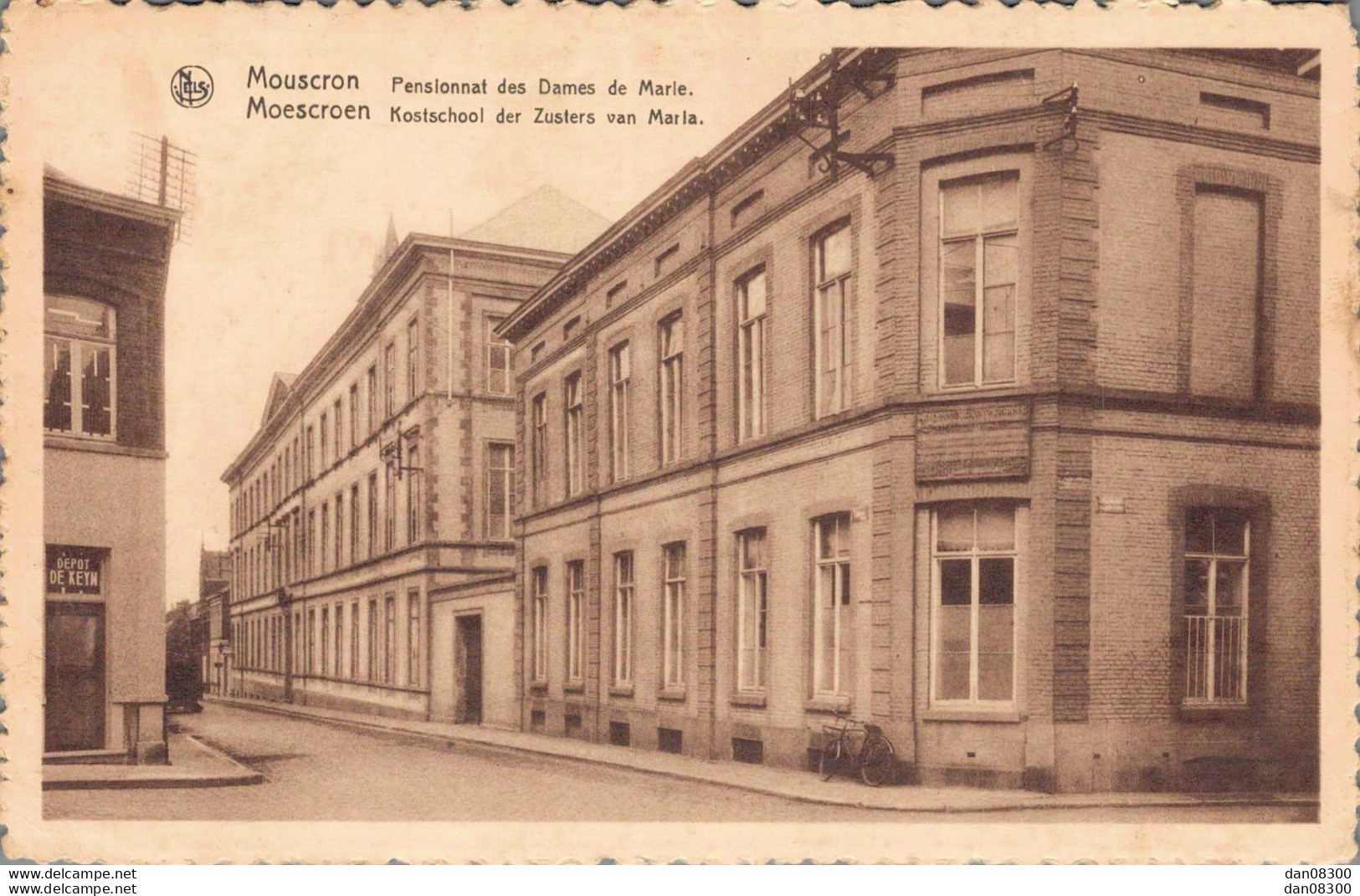 BELGIQUE MOUSCRON PENSIONNAT DES DAMES DE MARIE - Moeskroen