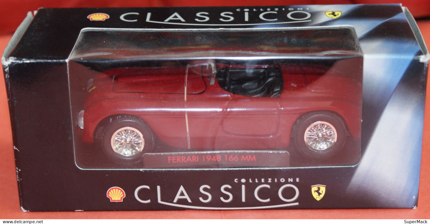 SHELL Classico Collezione - Ferrari 1948 166 MM - Echelle 1:35 ### NEUVE+BOX ### - Massstab 1:32