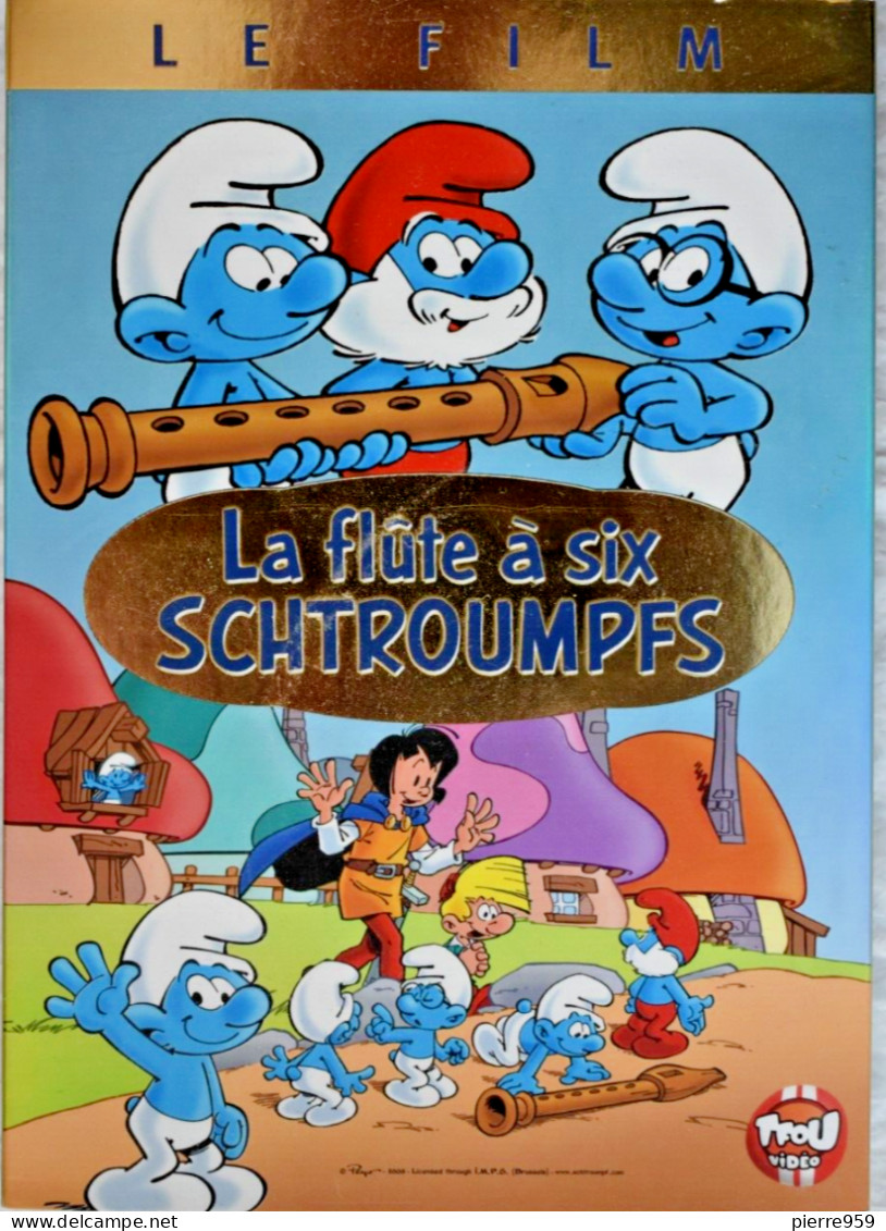 La Flûte à Six Schtroumpfs - DVD - Animation