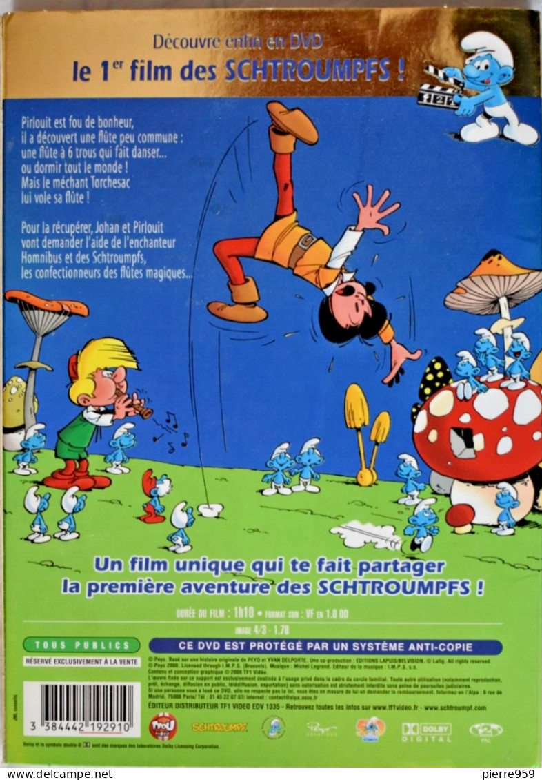 La Flûte à Six Schtroumpfs - DVD - Dessin Animé