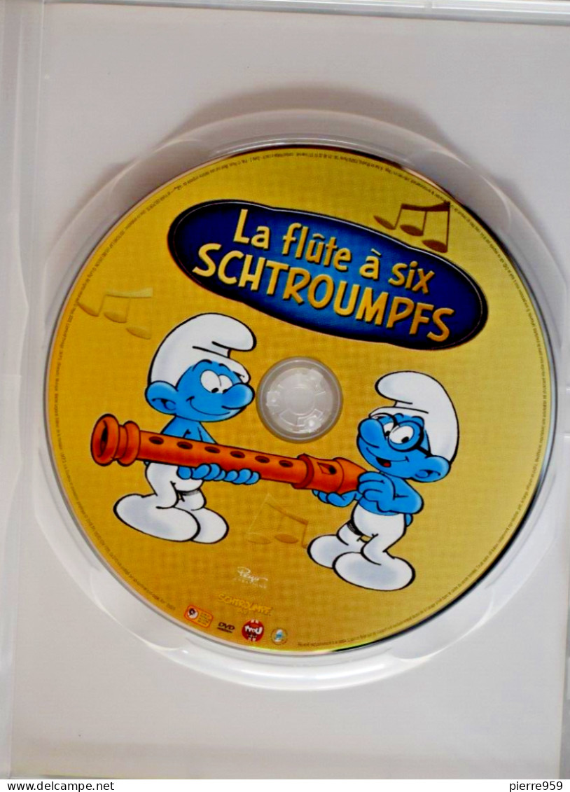 La Flûte à Six Schtroumpfs - DVD - Dibujos Animados
