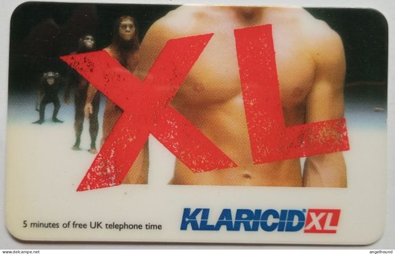 UK 5 Minute Prepaid - Demo Card  Klaricid XL - Andere & Zonder Classificatie